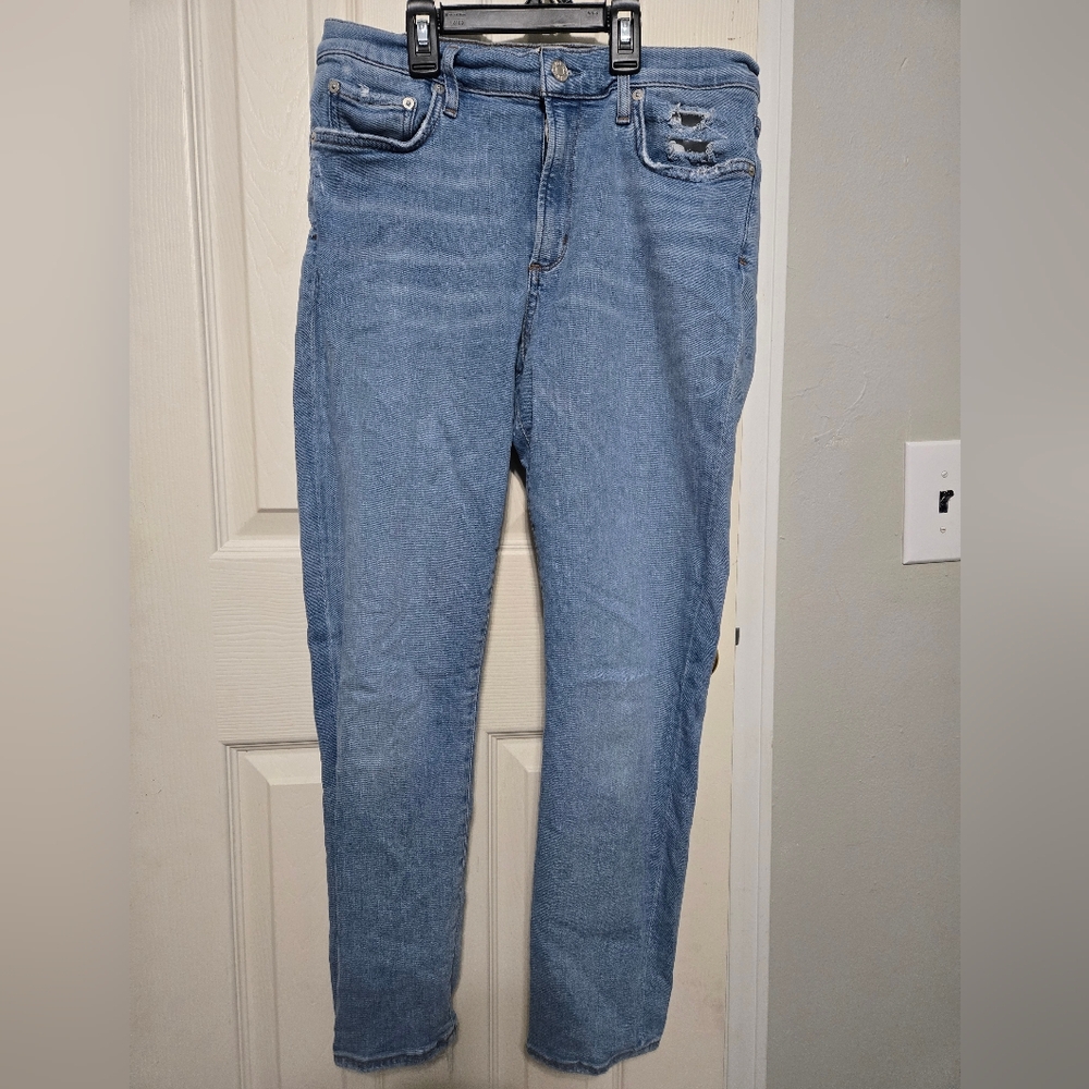 Agolde Womens Distressed Jeans SZ 31